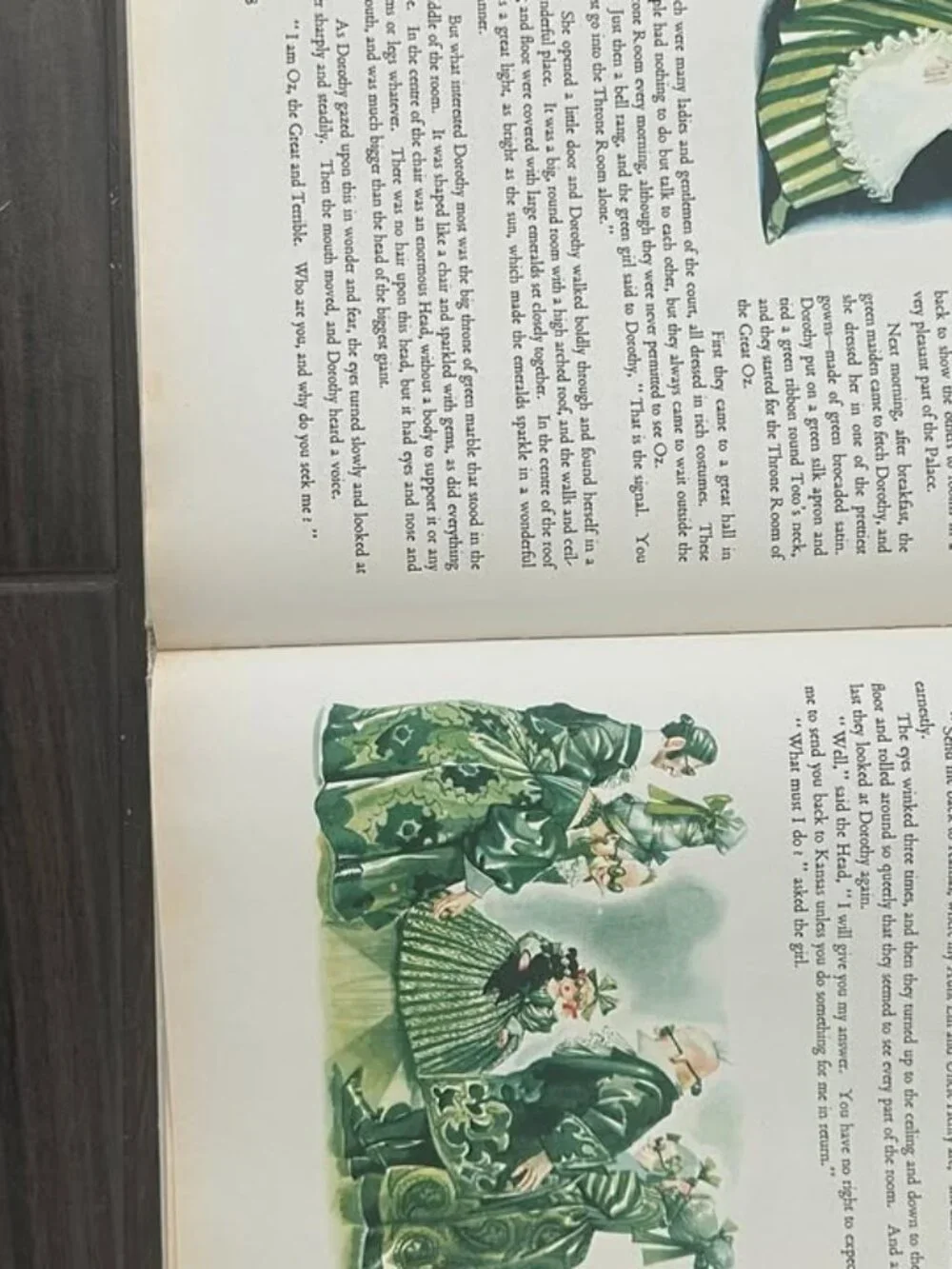 Vintage The Wizard of Oz Hardcover Book – Illustrated by Maraja
